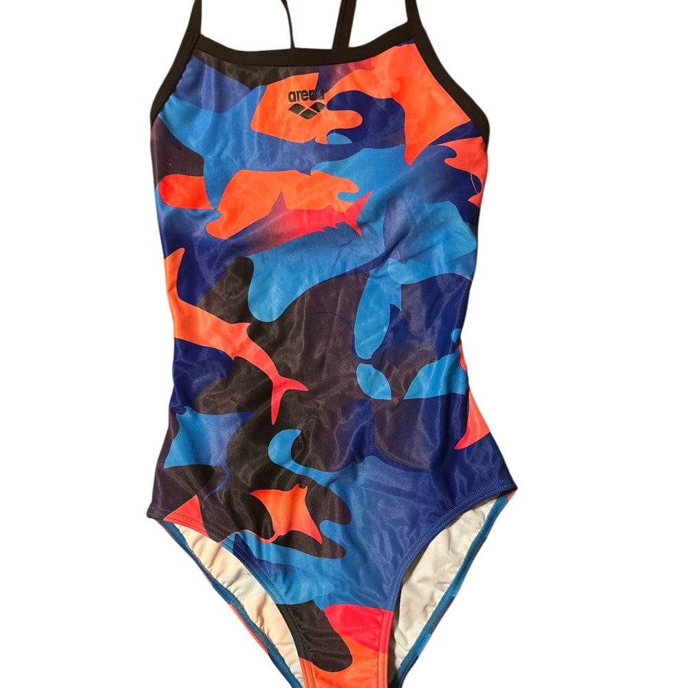 Womens Arena Performance Racing Suit Swimsuit Size Small